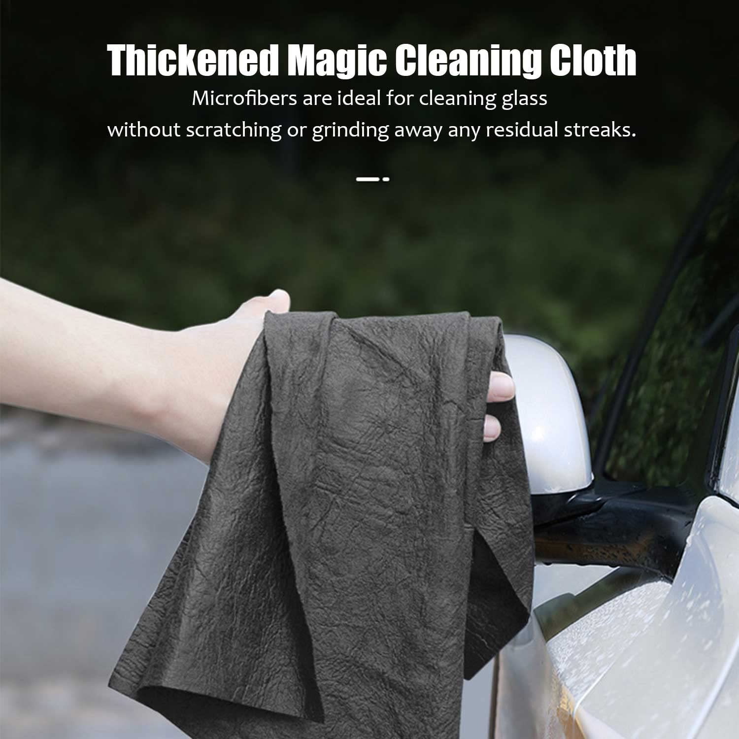 New Thickened Magic Cleaning Glass Cloth Streak Free Reusable Microfiber  Cleaning Cloth All-Purpose Towels for Windows Glass - AliExpress